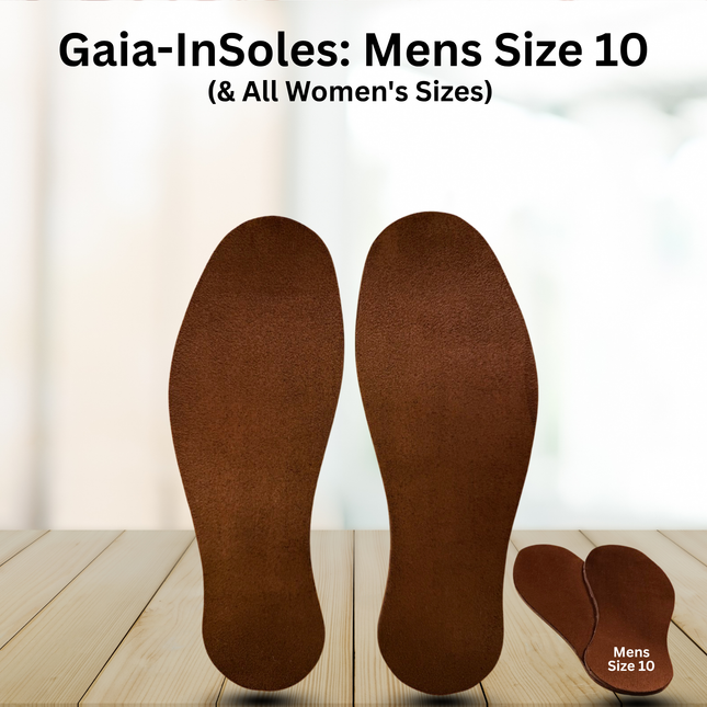 Gaia-InSoles Mens Size 10, & All Womens Sizes