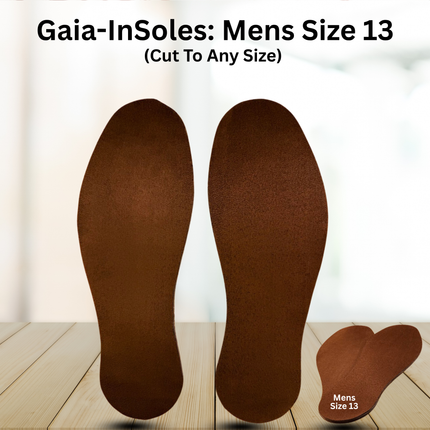 Gaia-InSoles-Mens Size 13 (Cut To Any Size)
