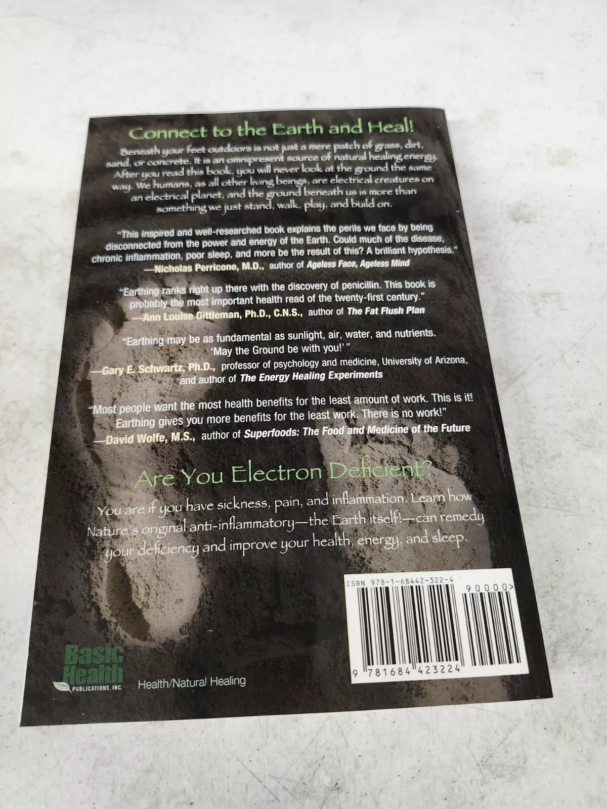 Book: Earthing - The Most Important Health Discovery Ever